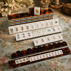 Leopard Lotus American Mahjong Tiles Set