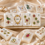 Pearl Animal American Mahjong Tile Set