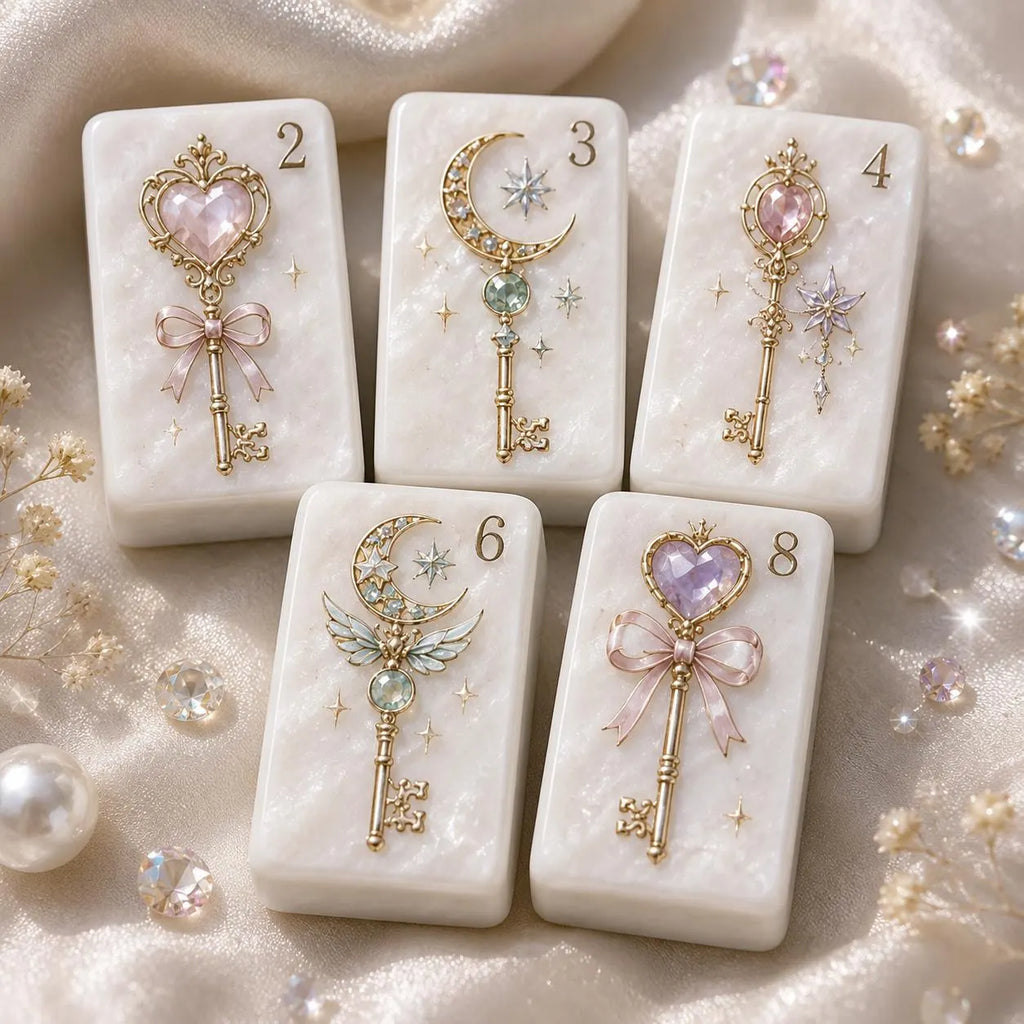 PRE-ORDER Pearl Dragon American Mahjong Tile Set